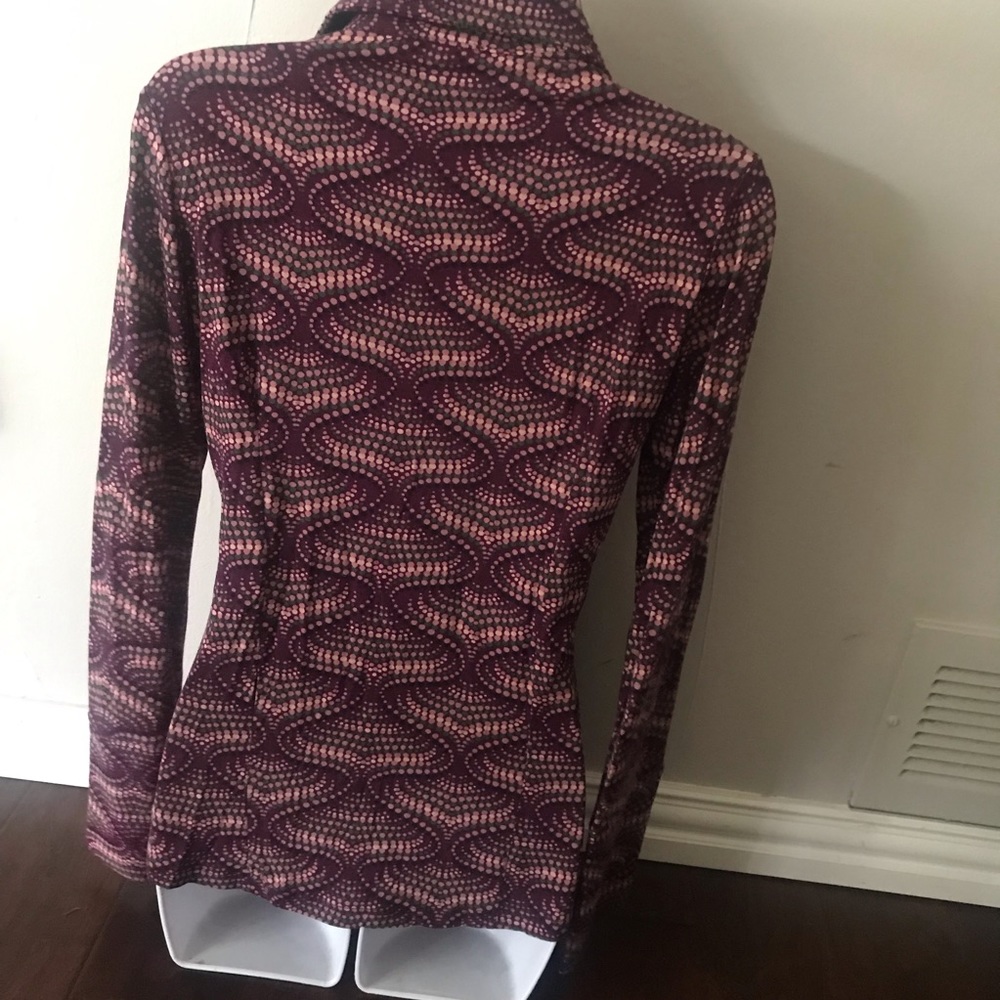 F.FERRANTE MADE IN ITALY stretch shirt 70s pattern - Picture 2 of 6